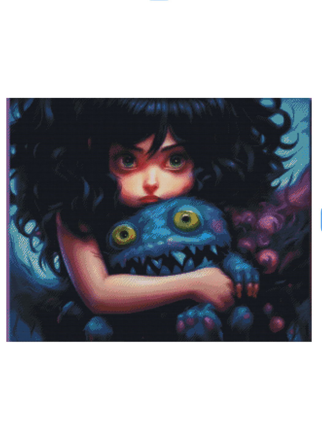 Stress Monster pdf pattern only!