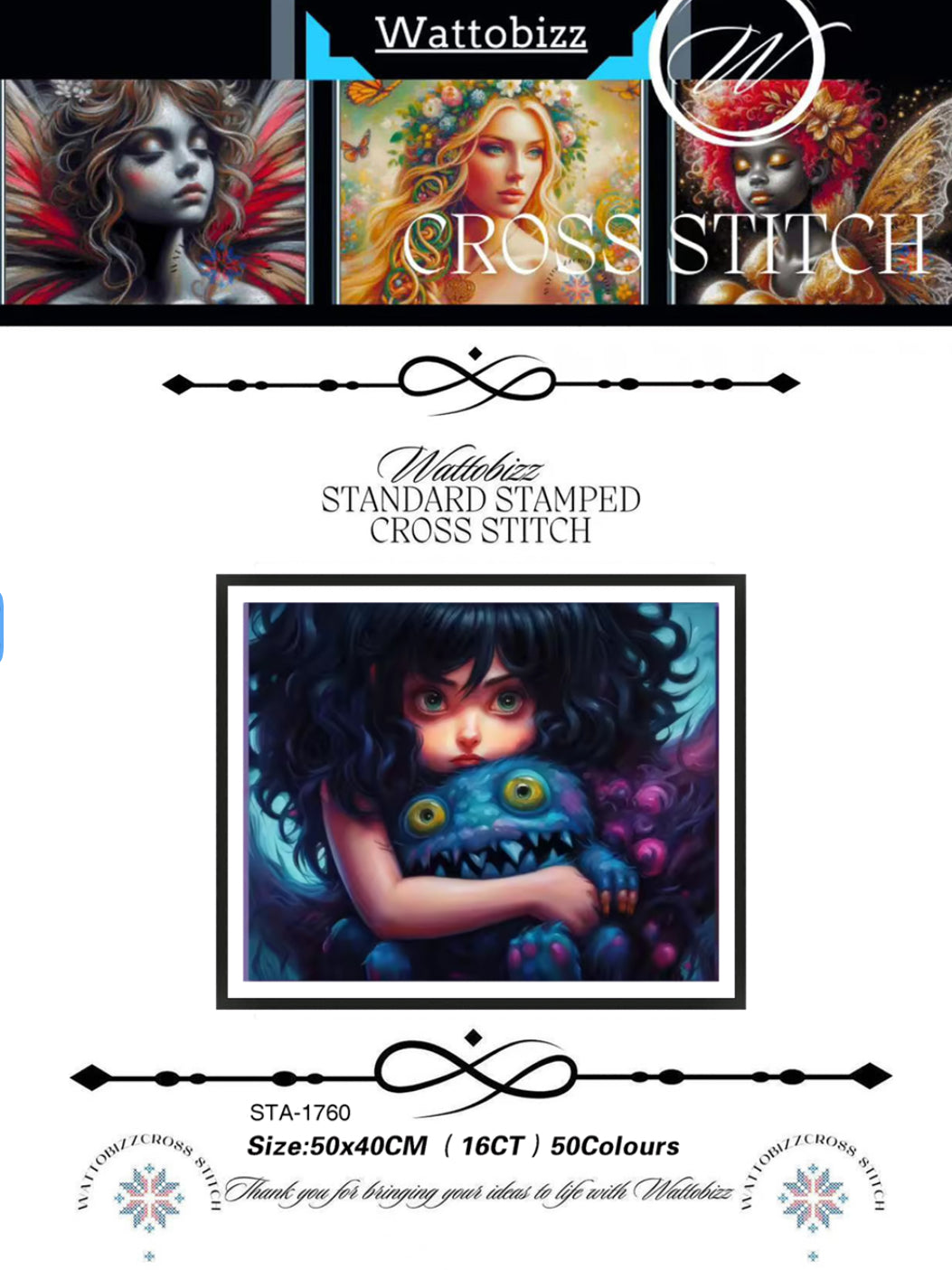 Stress Monster pdf pattern only!