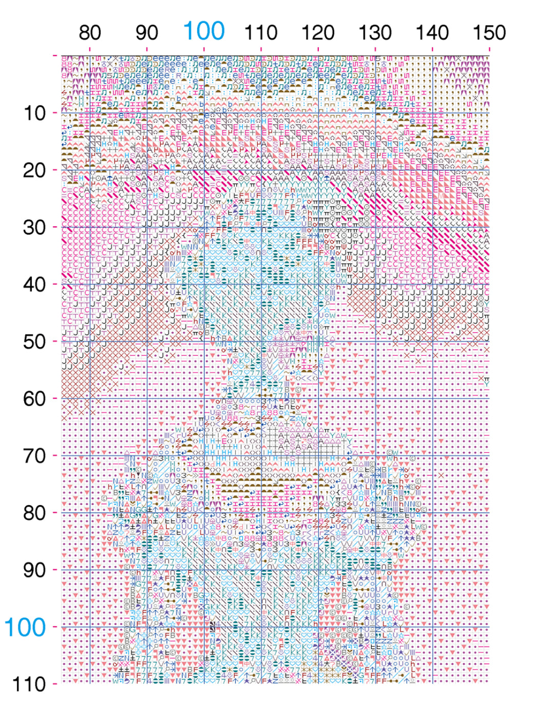 Victorian lady counted cross stitch pdf pattern